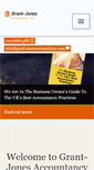 Mobile Screenshot of grant-jonesaccountancy.com